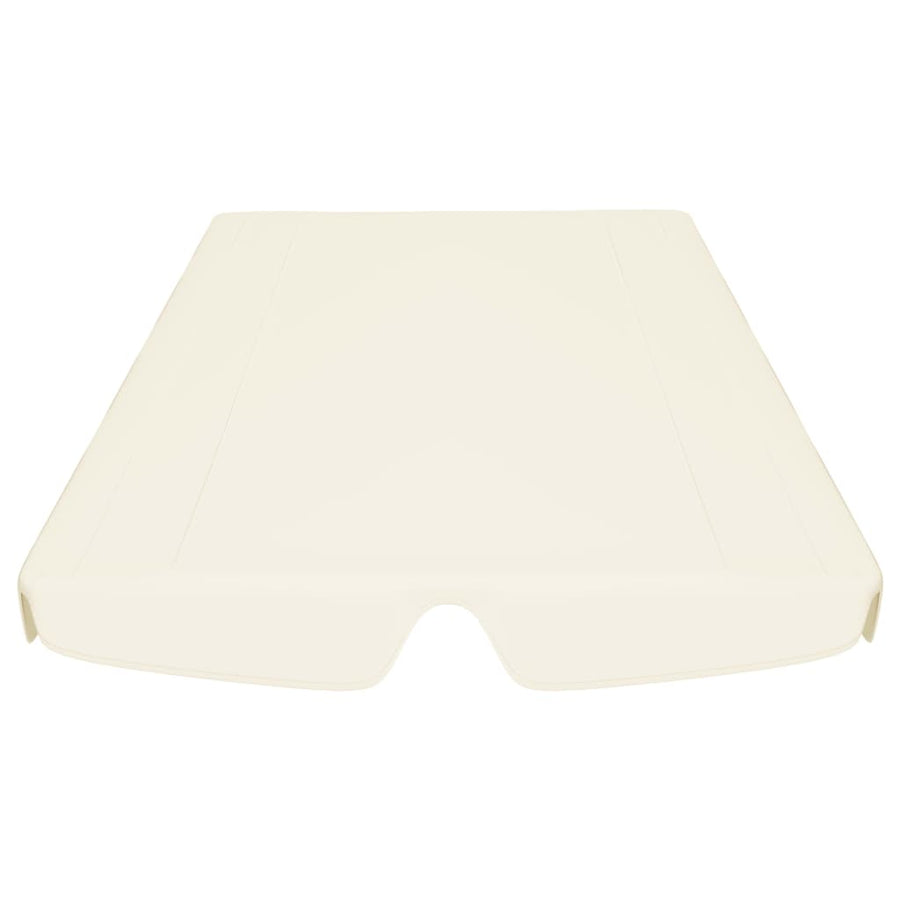 Vervangingsluifel Voor Schommelbank 150/130X105/70Cm Kleur 150/130 x 105/70 cm Crème
