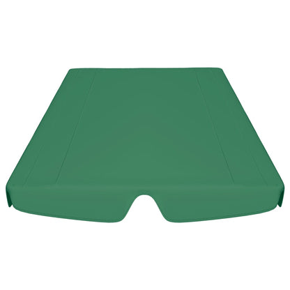 Vervangingsluifel Voor Schommelbank 150/130 x 105/70 cm Groen