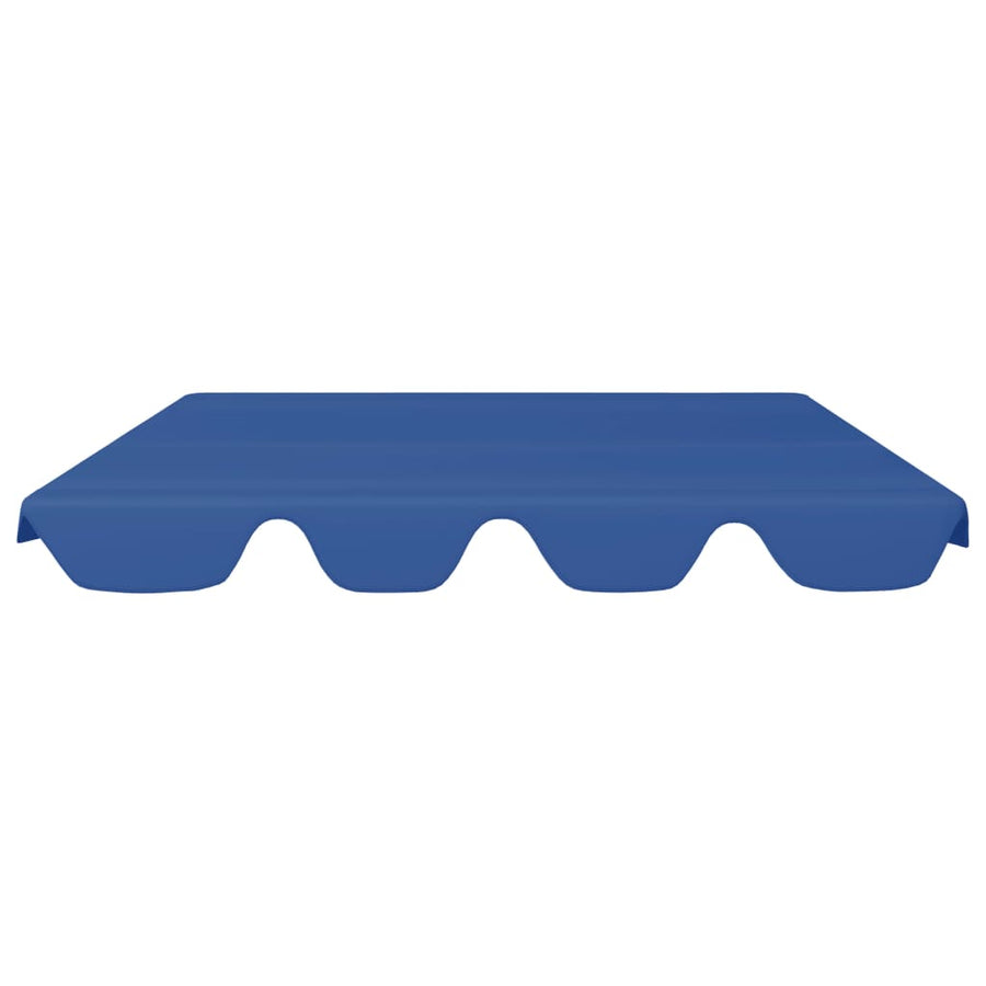 Vervangingsluifel Voor Schommelbank 150/130 x 105/70 cm Blauw