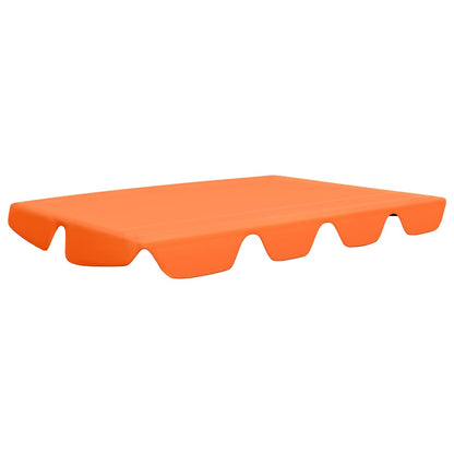 Vervangingsluifel Voor Schommelbank 150/130X70/105 Cm Oranje 210 x 146 cm orange