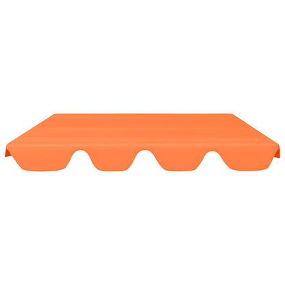 Vervangingsluifel Voor Schommelbank 150/130X70/105 Cm Oranje 210 x 146 cm orange