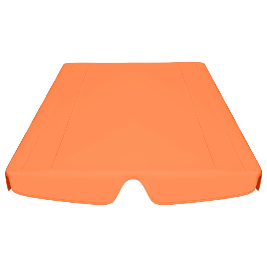 Vervangingsluifel Voor Schommelbank 150/130X70/105 Cm Oranje 210 x 146 cm orange