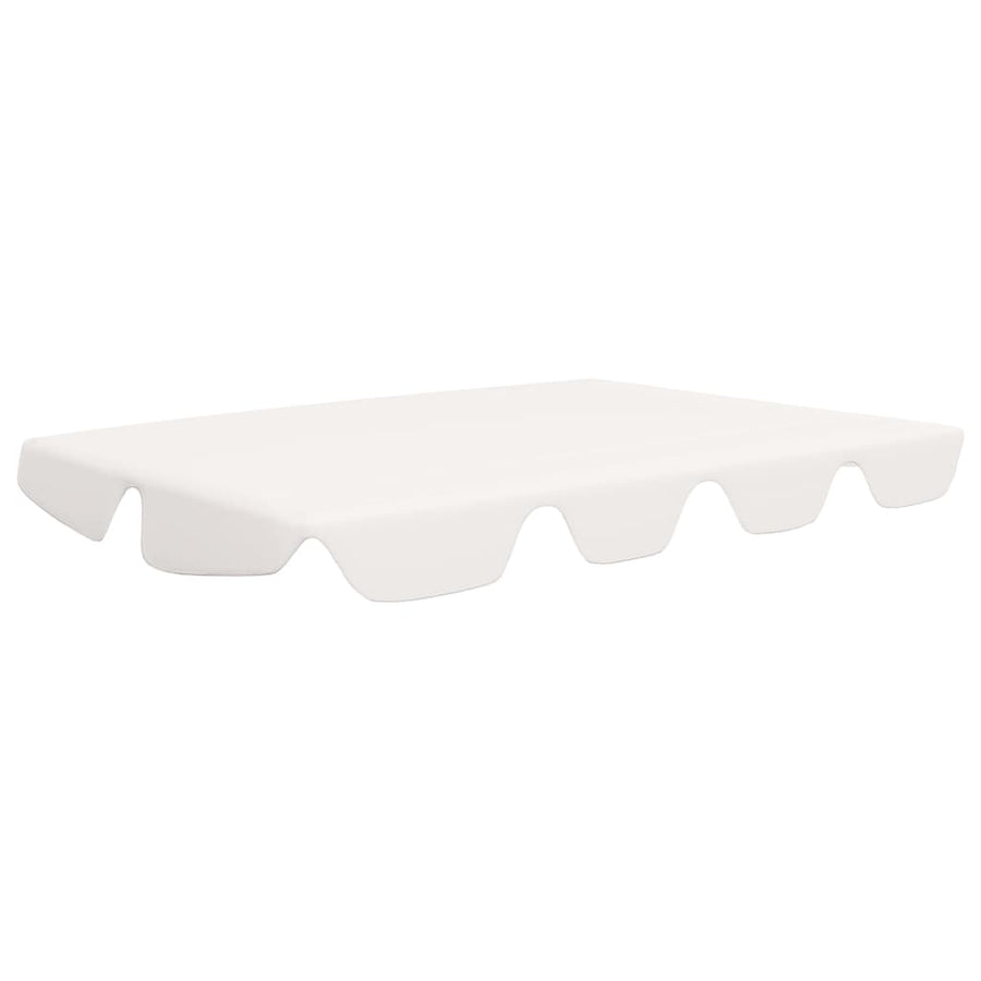 Vervangingsluifel Voor Schommelbank 150/130 x 105/70 cm Wit