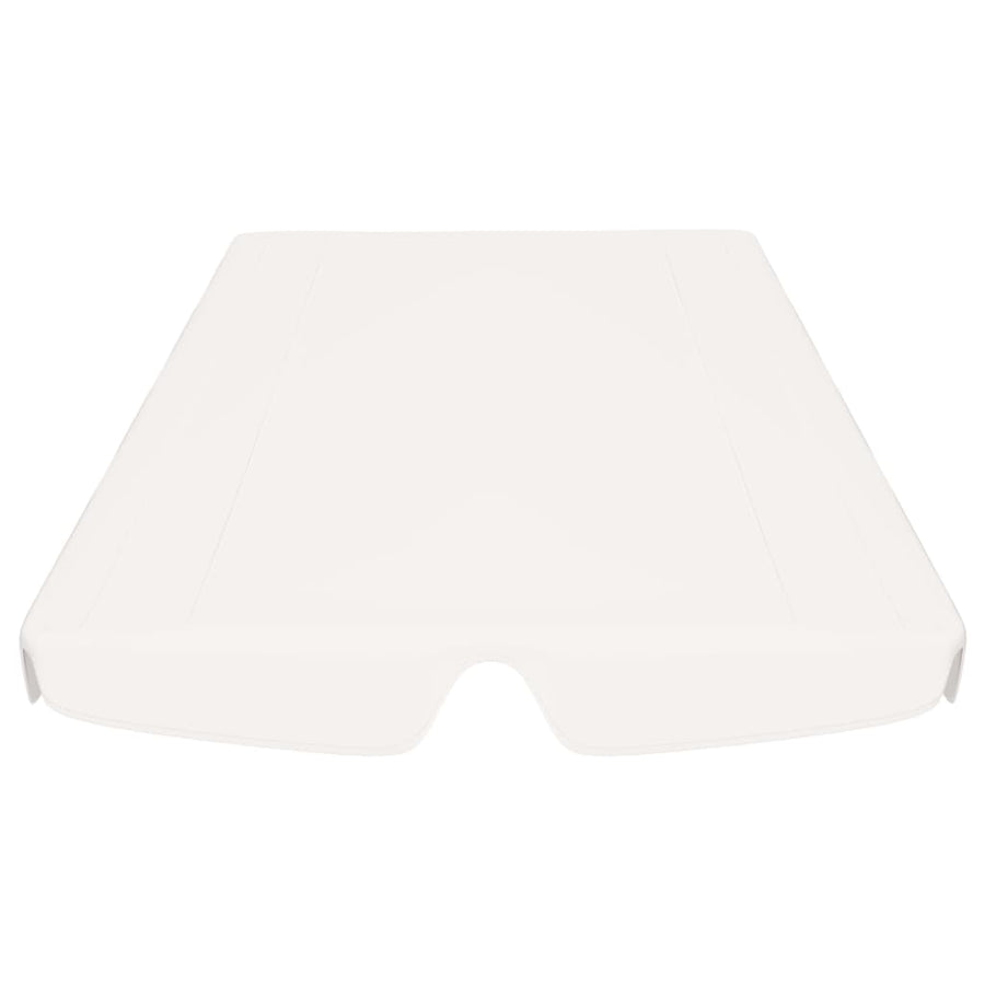 Vervangingsluifel Voor Schommelbank 150/130 x 105/70 cm Wit