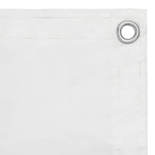 Balkonscherm Oxford Stof Wit 75 x 300 cm