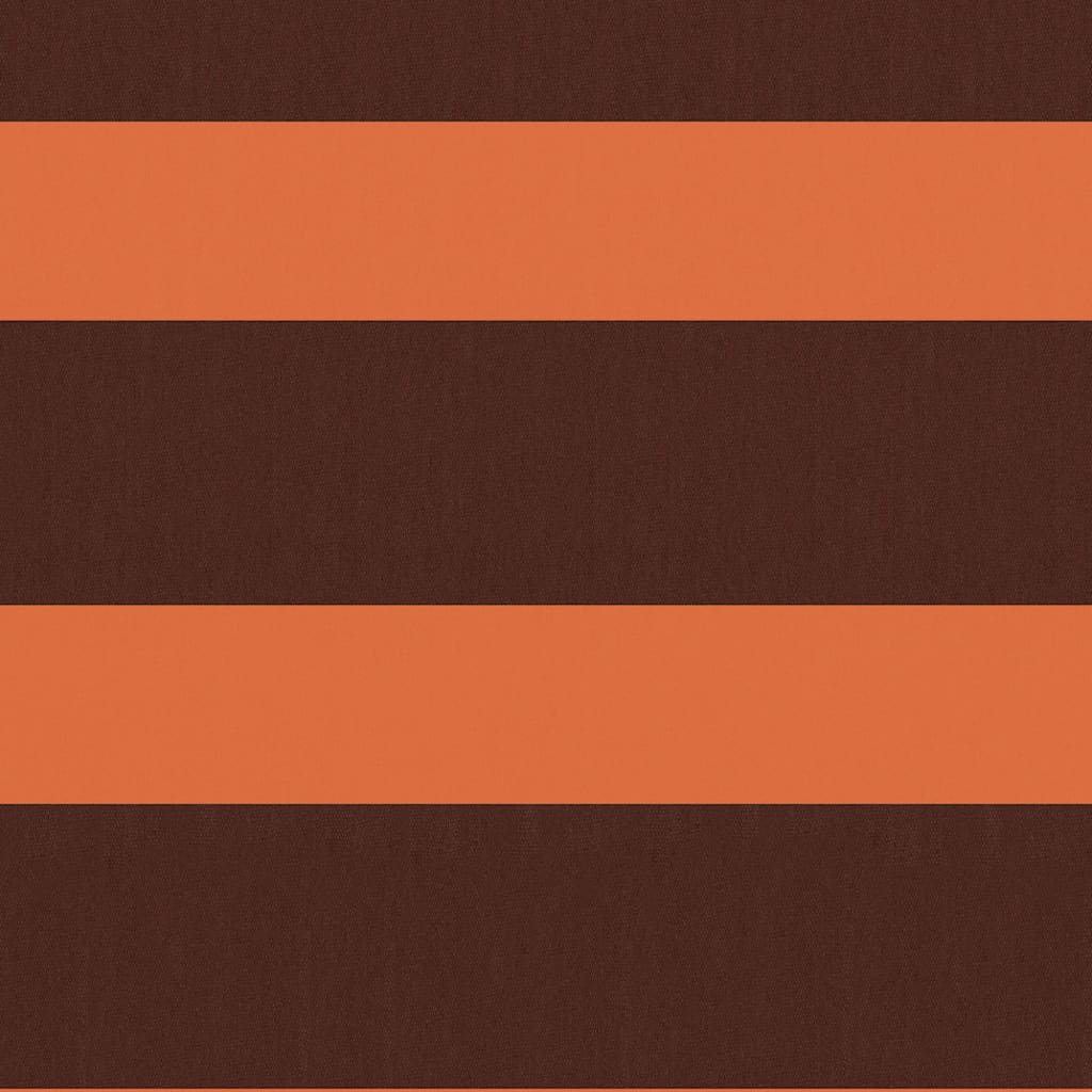 Balkonscherm Oxford Stof Oranje En Bruin 75 x 400 cm