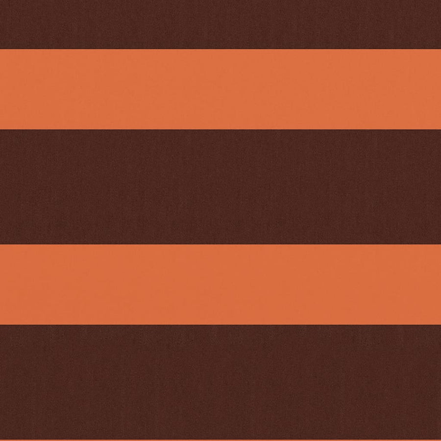 Balkonscherm Oxford Stof Oranje En Bruin 75 x 600 cm