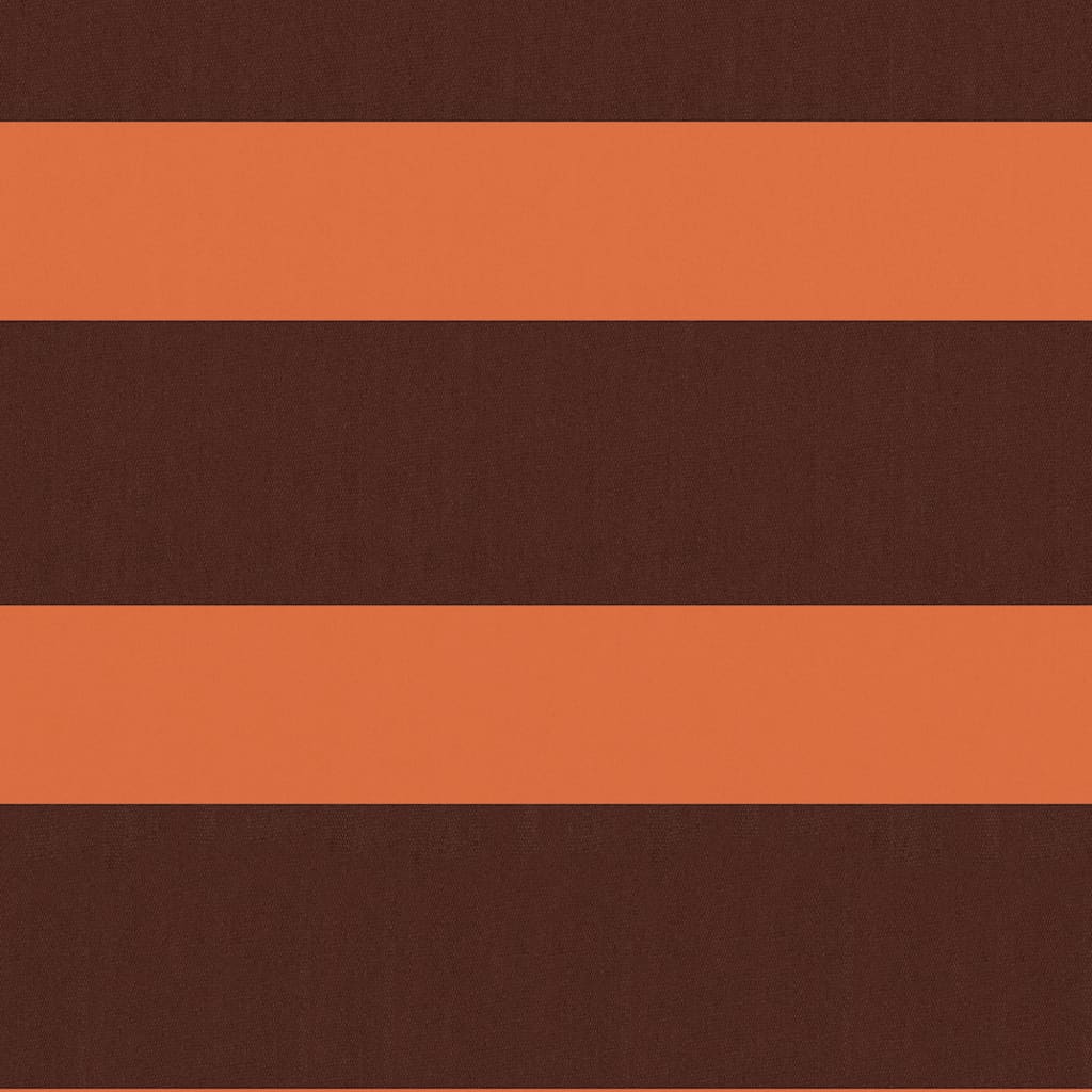 Balkonscherm Oxford Stof Oranje En Bruin 90 x 500 cm