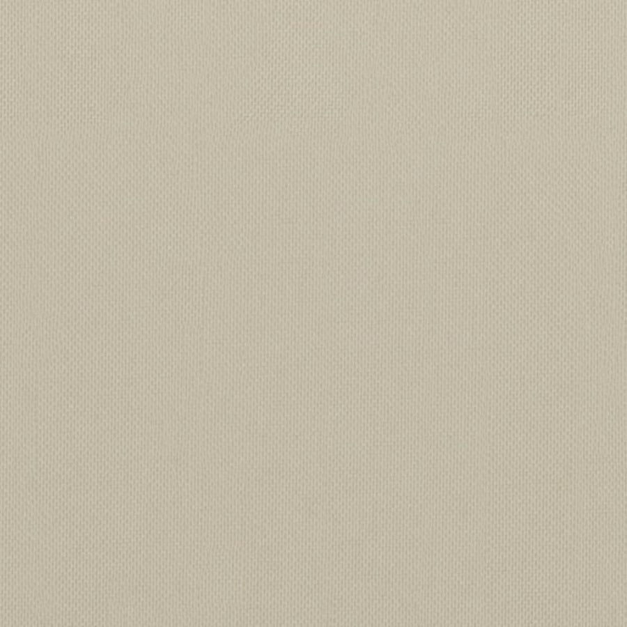 Balkonscherm 75x300 cm oxford stof beige 75 x 300 cm