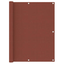 Balkonscherm Oxford Stof Terracotta 120 x 600 cm