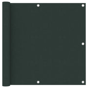 Balkonscherm 90x600 cm donkergroen oxford stof