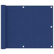 Balkonscherm 75x300 cm oxford stof blauw
