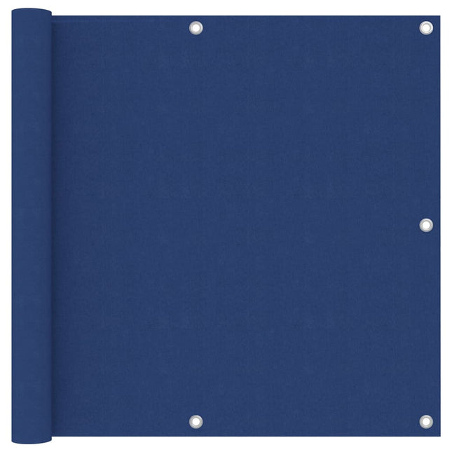 Balkonscherm Oxford Stof Blauw 90 x 300 cm