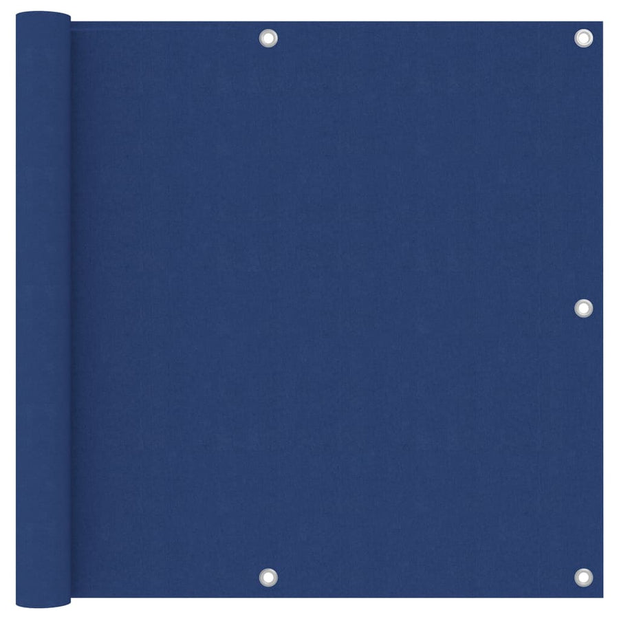 Balkonscherm Oxford Stof Blauw 90 x 300 cm