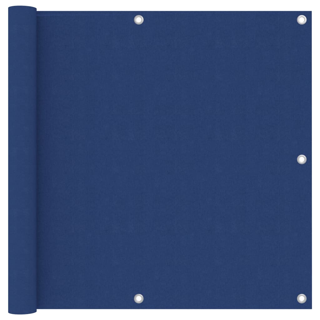 Balkonscherm Oxford Stof Blauw 90 x 400 cm