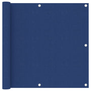 Balcony Screen 90x400 cm Oxford Fabric Blue