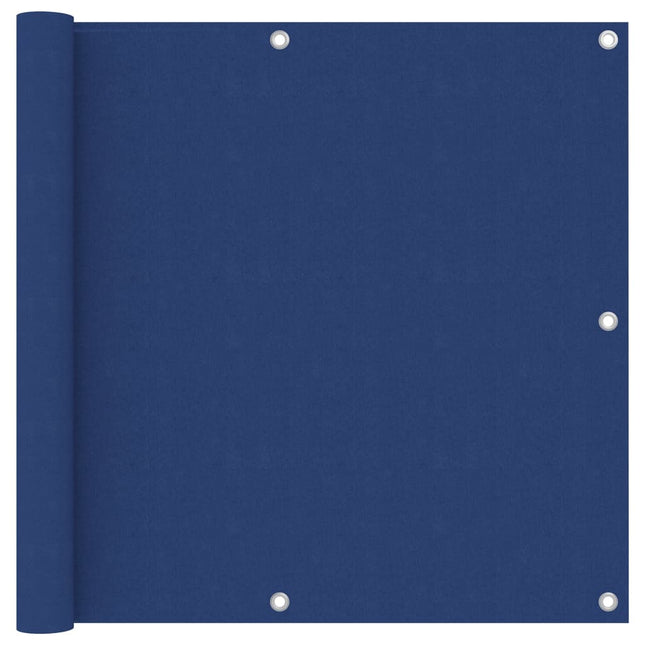 Balkonscherm Oxford Stof Blauw 90 x 500 cm