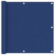 Balkonscherm 90x600 cm oxford stof blauw