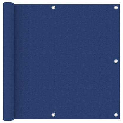 Balkonscherm Oxford Stof Blauw 90 x 600 cm