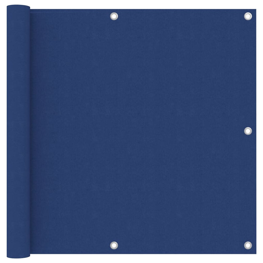 Balkonscherm Oxford Stof Blauw 90 x 600 cm