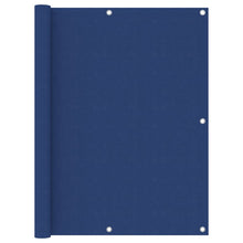 Balkonscherm 120x400 cm oxford stof blauw 120 x 400 cm