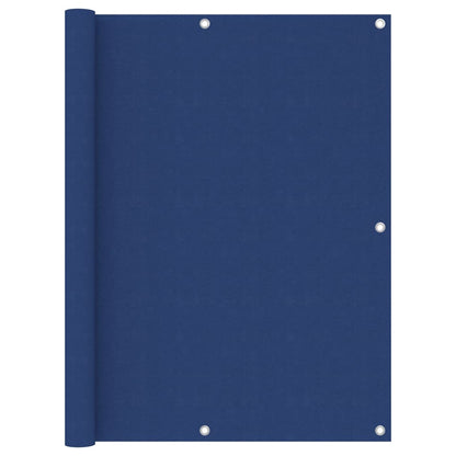 Balkonscherm 120x400 cm oxford stof blauw 120 x 400 cm