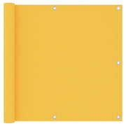 Balkonscherm 90x300 cm geel oxford stof