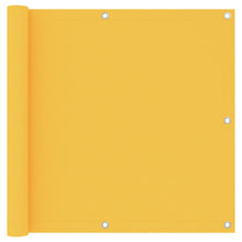 Balkonscherm Oxford Stof Geel 90 x 500 cm