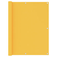Balkonscherm Oxford Stof Geel 120 x 500 cm