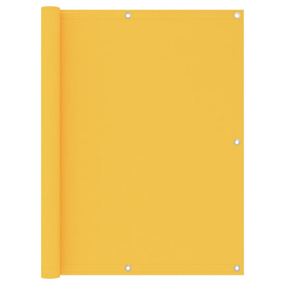 Balkonscherm Oxford Stof Geel 120 x 500 cm