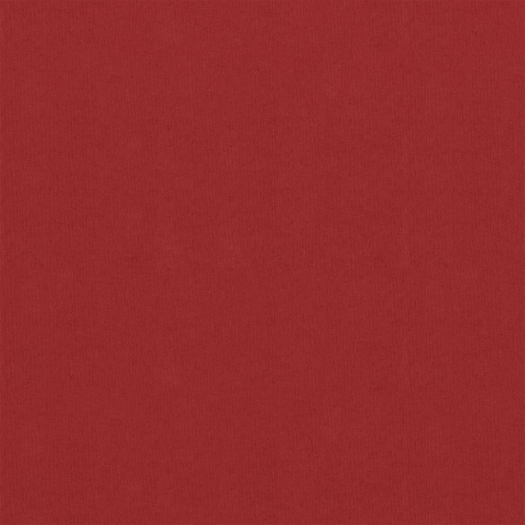 Balkonscherm Oxford Stof Rood 75 x 500 cm