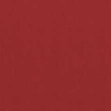 Balkonscherm Oxford Stof Rood 120 x 500 cm