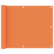 Balkonscherm 75x300 cm oxford stof oranje