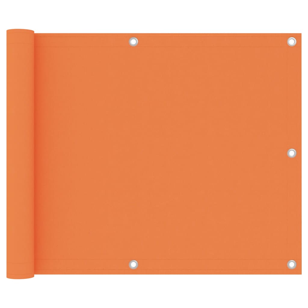 Balkonscherm Oxford Stof Oranje Orange 75 x 500 cm