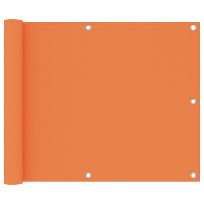 Balkonscherm Oxford Stof Oranje Orange 75 x 500 cm