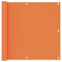Balkonscherm Oxford Stof Oranje Orange 90 x 400 cm