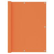 Balkonscherm 120x400 cm oxford stof oranje