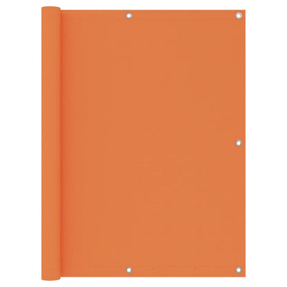 Balkonscherm Oxford Stof Oranje Orange 120 x 400 cm