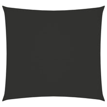 Zonnescherm vierkant 4x4 m oxford stof antracietkleurig 4 x 4 m Antraciet
