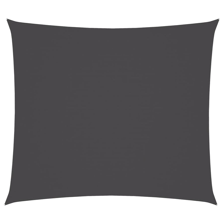 Zonnescherm rechthoekig 2x2,5 m oxford stof antracietkleurig