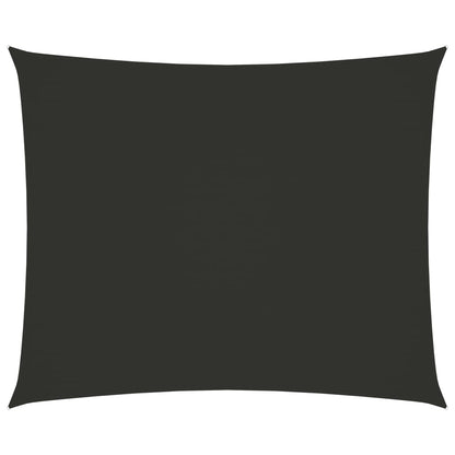 Zonnescherm rechthoekig 2x3 m oxford stof antracietkleurig 2 x 3 m