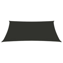 Zonnescherm rechthoekig 2,5x3,5 m oxford stof antracietkleurig 2.5 x 3.5 m