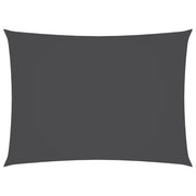 Zonnescherm rechthoek 2,5x4 m antraciet oxford stof