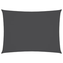 Zonnescherm Rechthoekig 2,5X4 M Oxford Stof Kleurig Antraciet 2.5 x 4 m