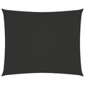 Zonnescherm rechthoekig 3,5x4,5 m oxford stof antracietkleurig