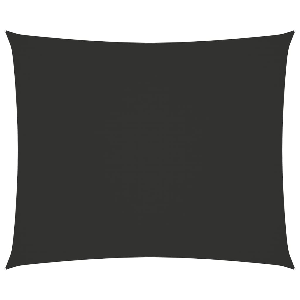 Zonnescherm rechthoekig 3,5x4,5 m oxford stof antracietkleurig 3.5 x 4.5 m