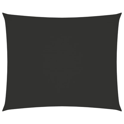 Zonnescherm rechthoekig 3,5x4,5 m oxford stof antracietkleurig 3.5 x 4.5 m