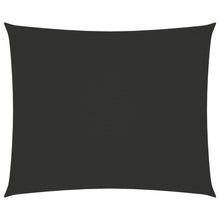 Zonnescherm rechthoekig 4x5 m oxford stof antracietkleurig 4 x 5 m