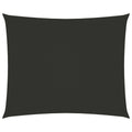 Rectangular Sun Shade 5x6 m Oxford Fabric Anthracite