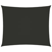 Zonnescherm rechthoek 5x6 m oxford stof antraciet